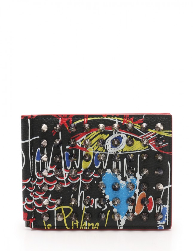 クリスチャンルブタン Christian louboutin 二つ折り札入れ  