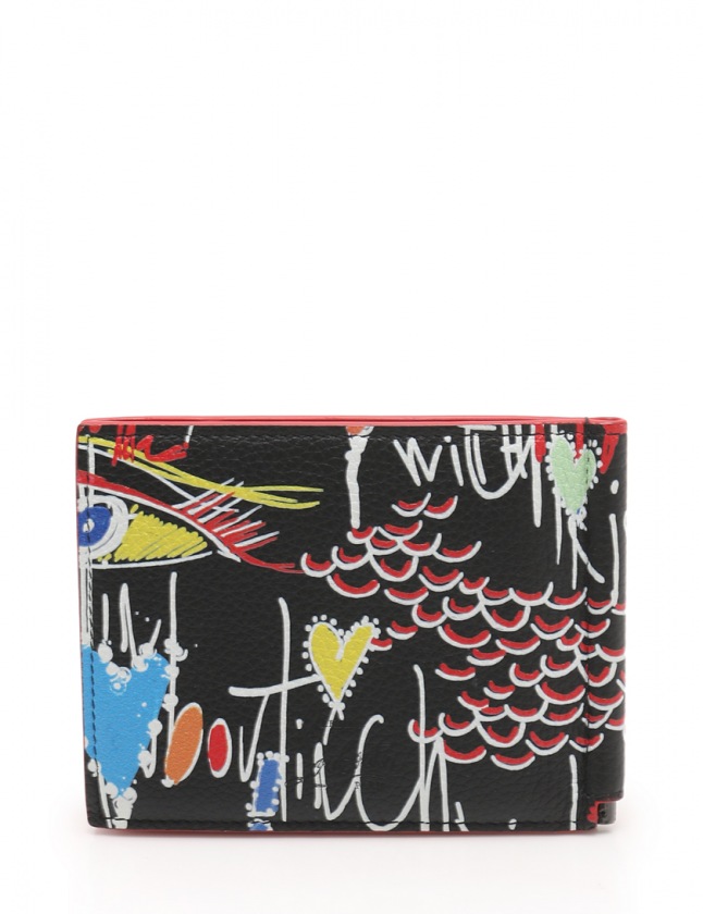クリスチャンルブタン Christian louboutin 二つ折り札入れ 