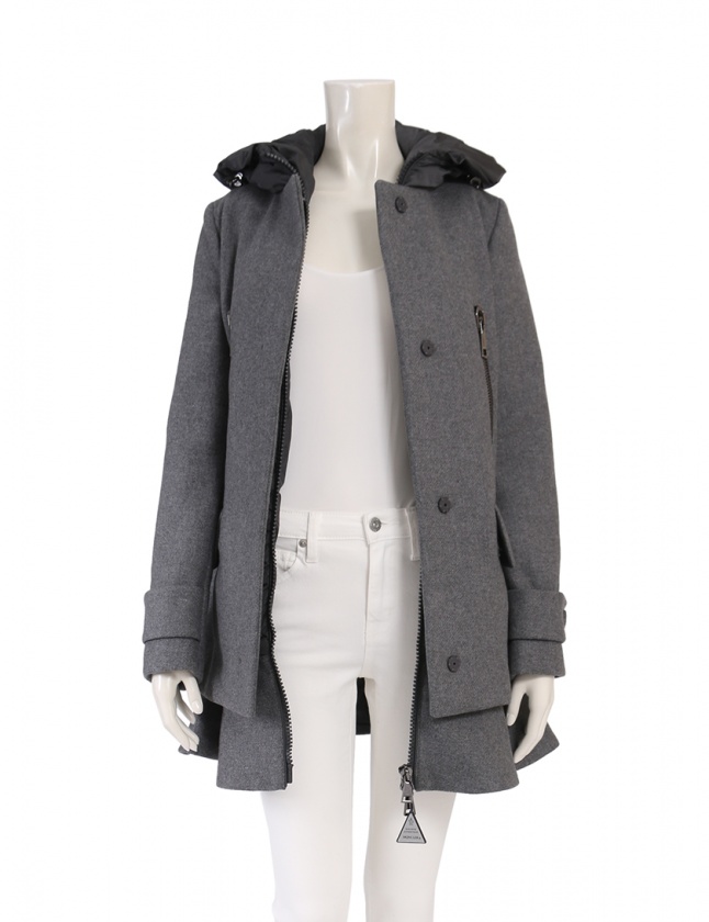 モンクレール MONCLER ロングコート PHEMIA フェミア グレー 00 