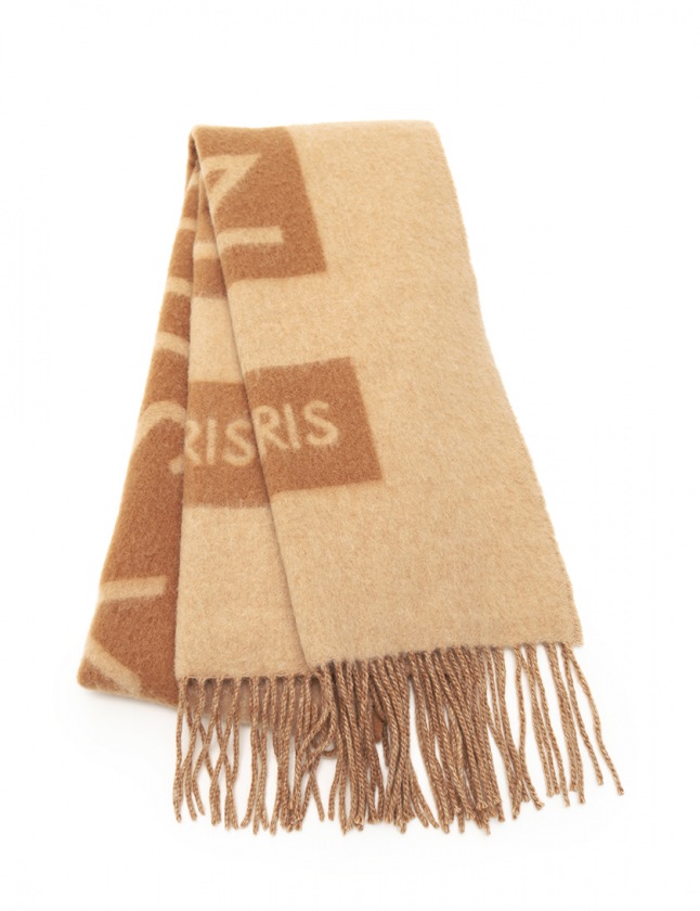 ルイヴィトン LOUIS VUITTON マフラー エシャルプ バローダ キャメル  