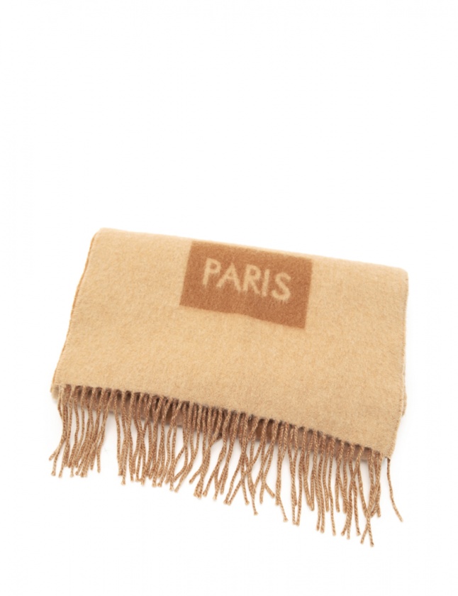 ルイヴィトン LOUIS VUITTON マフラー エシャルプ バローダ キャメル