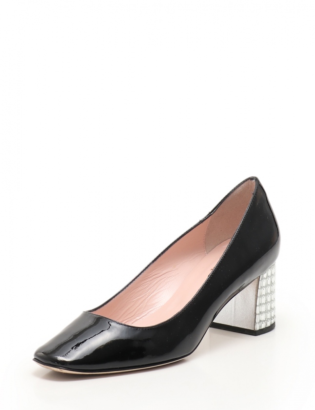 ケイトスペード KATE SPADE パンプス ヒール 黒 5C シューズ 22cm 