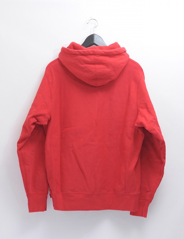 シュプリーム SUPREME パーカー プルオーバー 赤 M トップス 長袖 