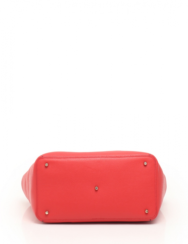 フルラ FURLA トートバッグ ファンタジア 赤 白 レザー FANTASIA