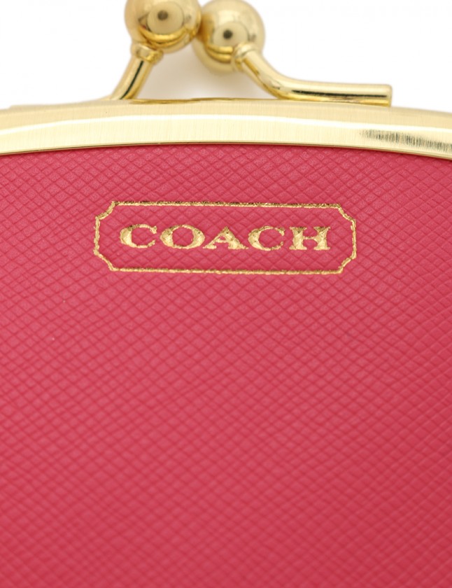 コーチ COACH コインケース 小銭入れ ピンク 小物 レザー F69920