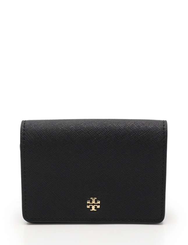 トリーバーチ TORY BURCH カードケース 名刺入れ 黒 小物 レザー 