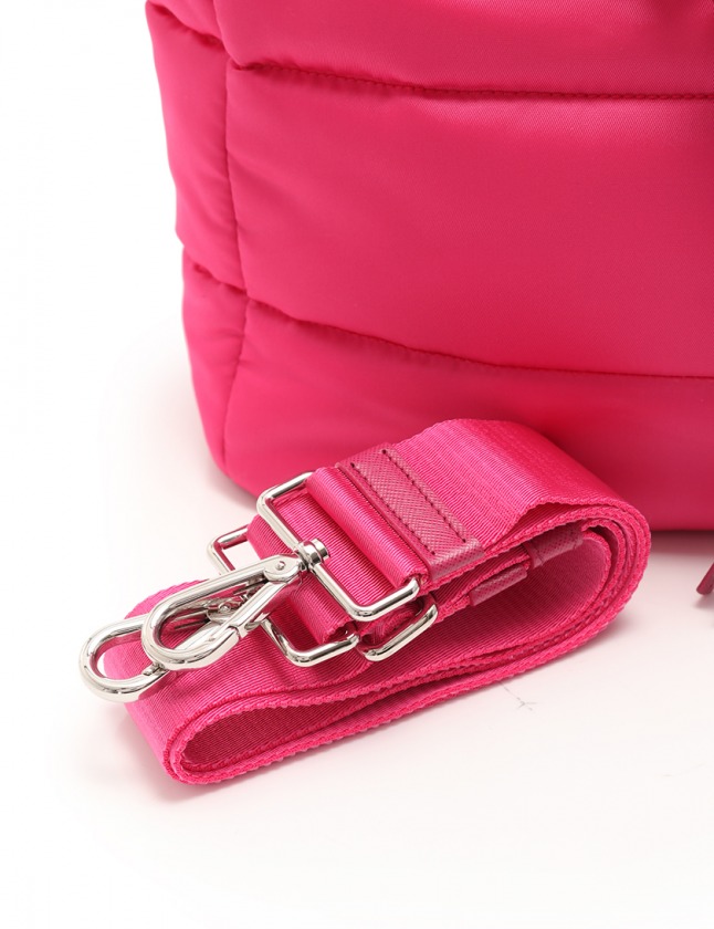 プラダ ボンバー ナイロン テスート トートバッグ ピンク BN2766