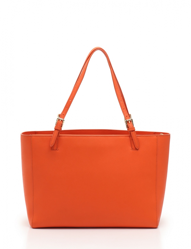 トリーバーチ TORY BURCH トートバッグ オレンジ レザー レディース 