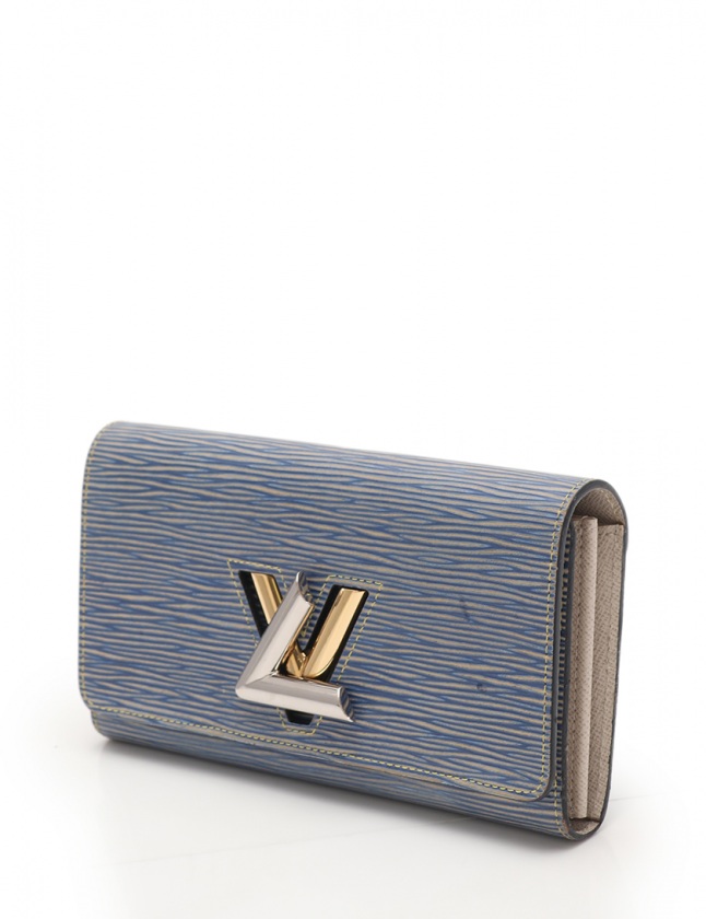 ルイヴィトン LOUIS VUITTON 二つ折り長財布 ポルトフォイユ ツイスト 
