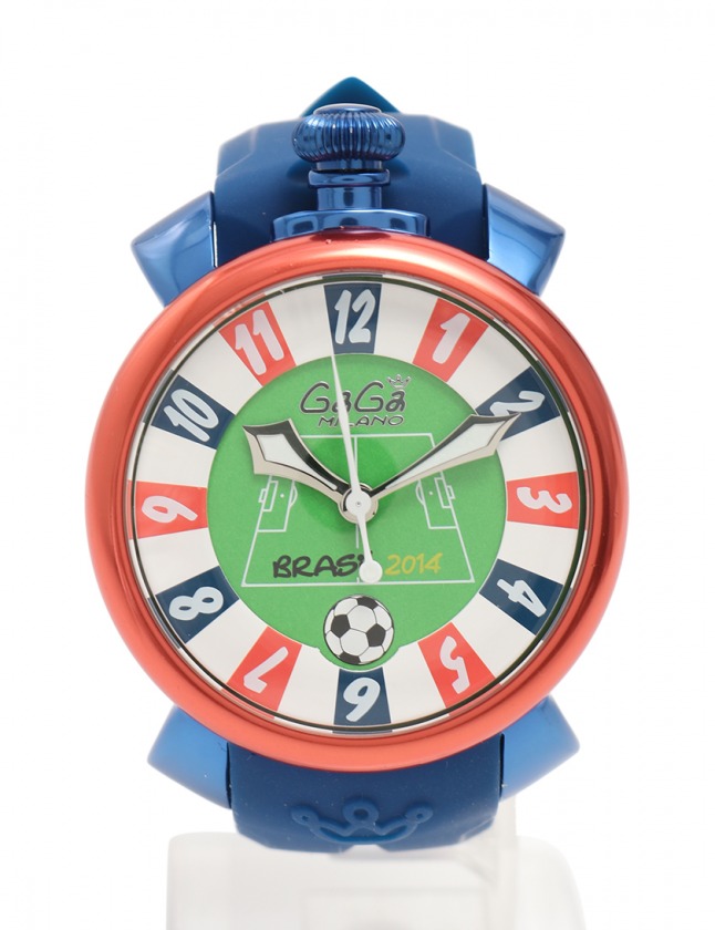 ガガミラノ GaGa MILANO 腕時計 マヌアーレ 48MM BRASILE WORLD CUP