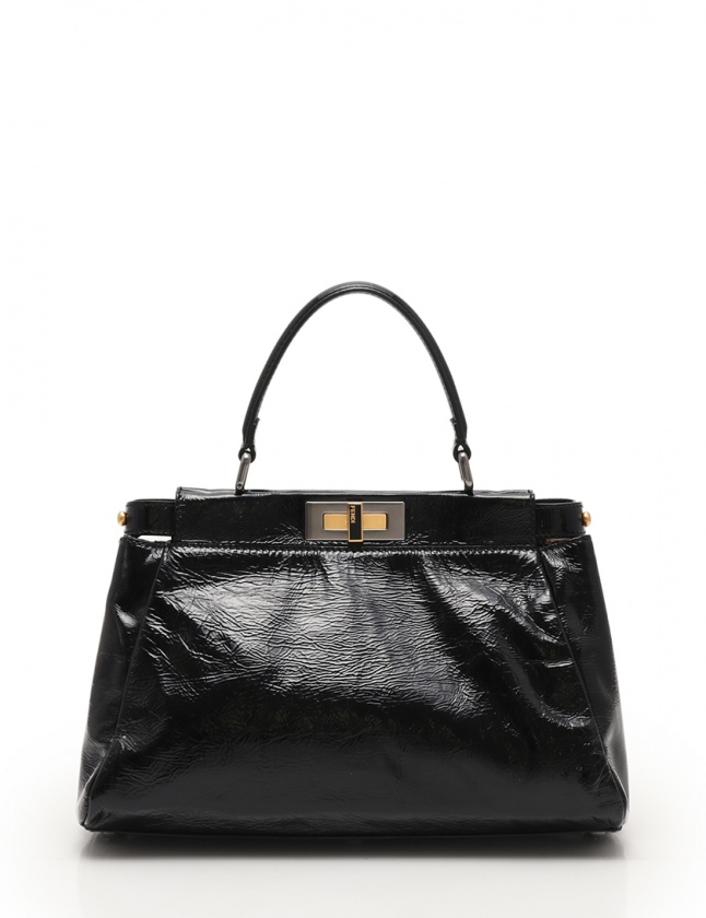 フェンディ FENDI ハンドバッグ ショルダーバッグ ピーカブー 黒 FENDI 