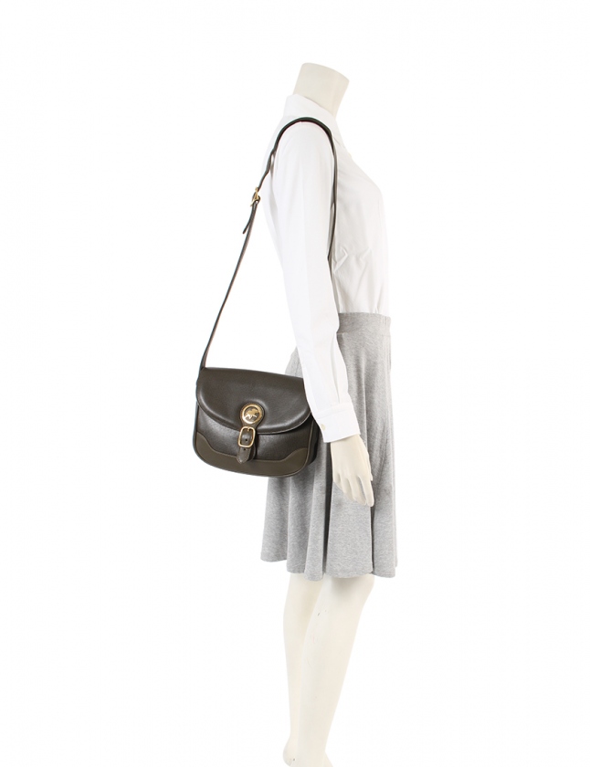 K182 展示品⭐︎ハンティングワールド ショルダーバッグ レザー