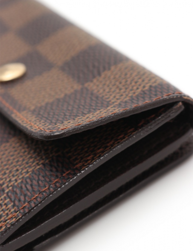 美品 ルイヴィトン ダミエ エベヌ ラドロー コインケース カードケース 茶色 ルイヴィトン LOUIS VUITTON コインケース カードケース ラドロー