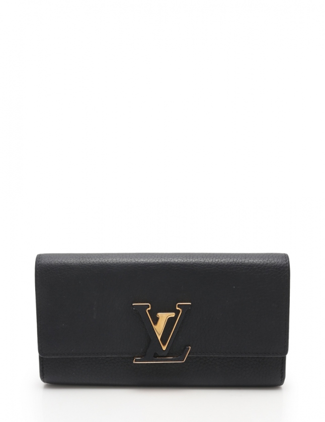 ルイヴィトン LOUIS VUITTON 二つ折り長財布 ポルトフォイユ  