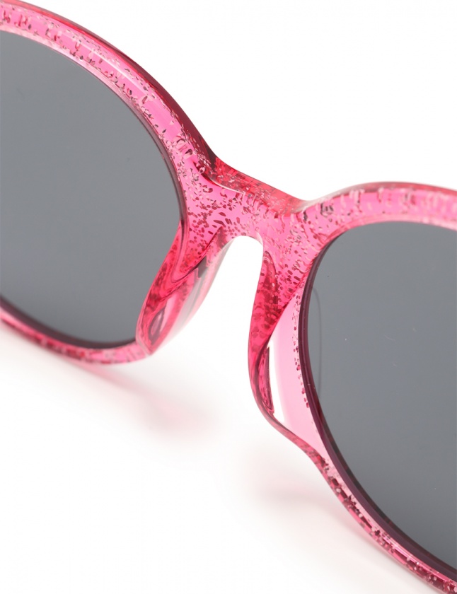 グッチ GUCCI サングラス GGマーク ピンク 小物 GG0035SA ラメ