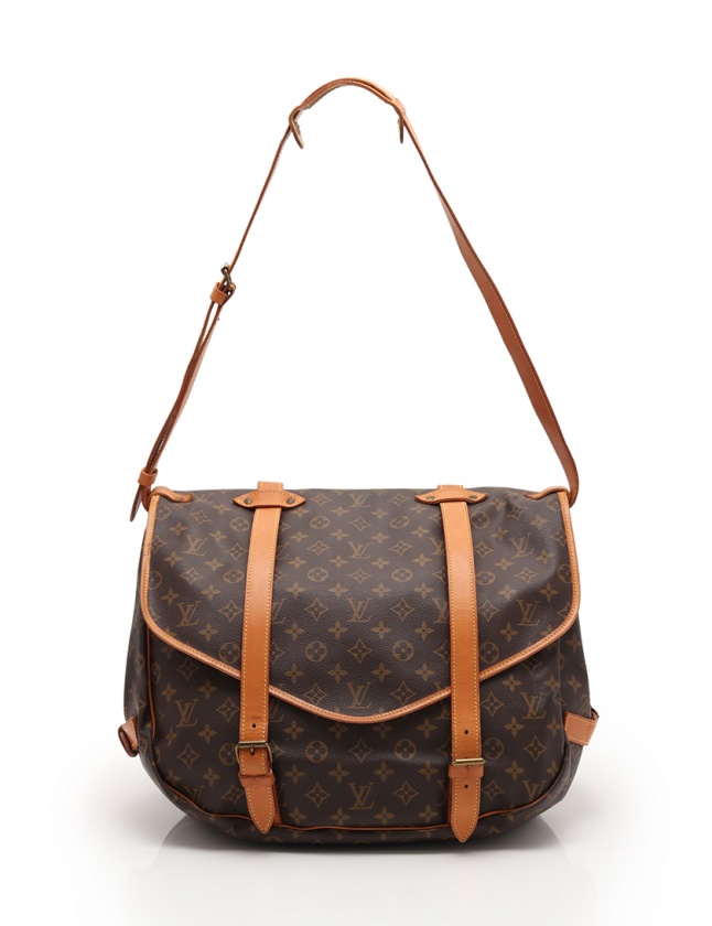 ルイヴィトン LOUIS VUITTON ショルダーバッグ ソミュール43 
