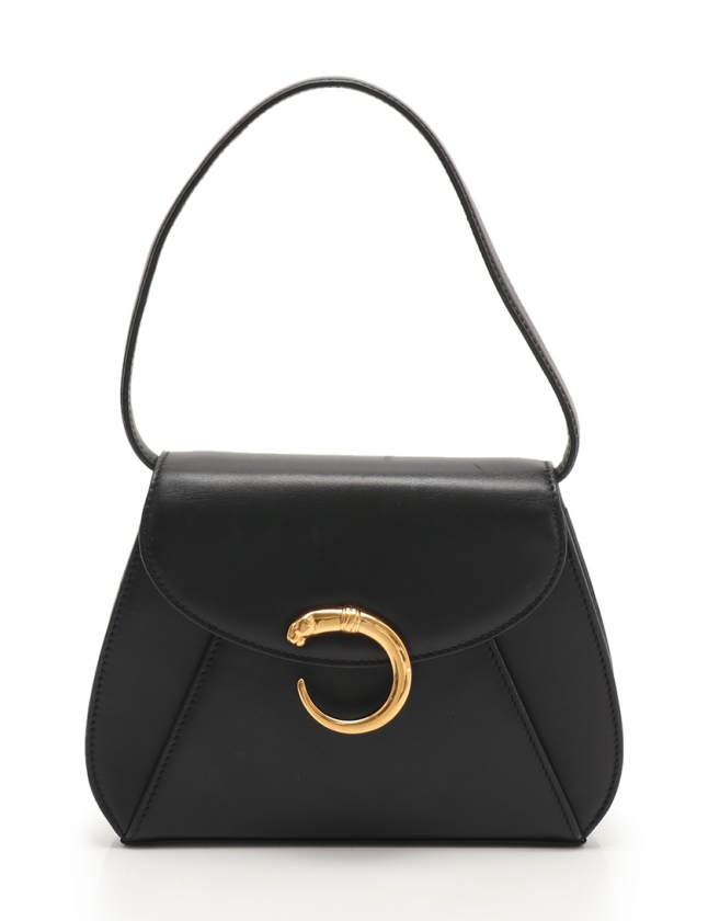 カルティエ パンテール 2Wayバッグ レザー ブラック Cartier