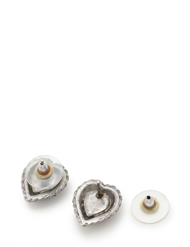 CHANEL ハート ピアス シルバー ピアス ハート シルバー