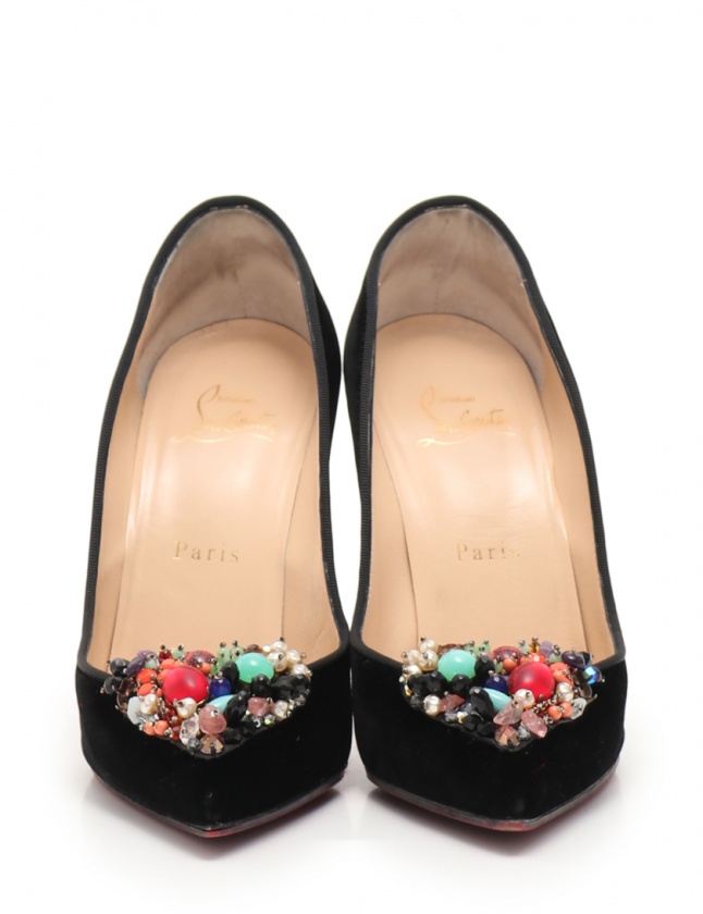 Christian louboutin/cora/ビジューパンプス Christian louboutin/cora/ビジューパンプス