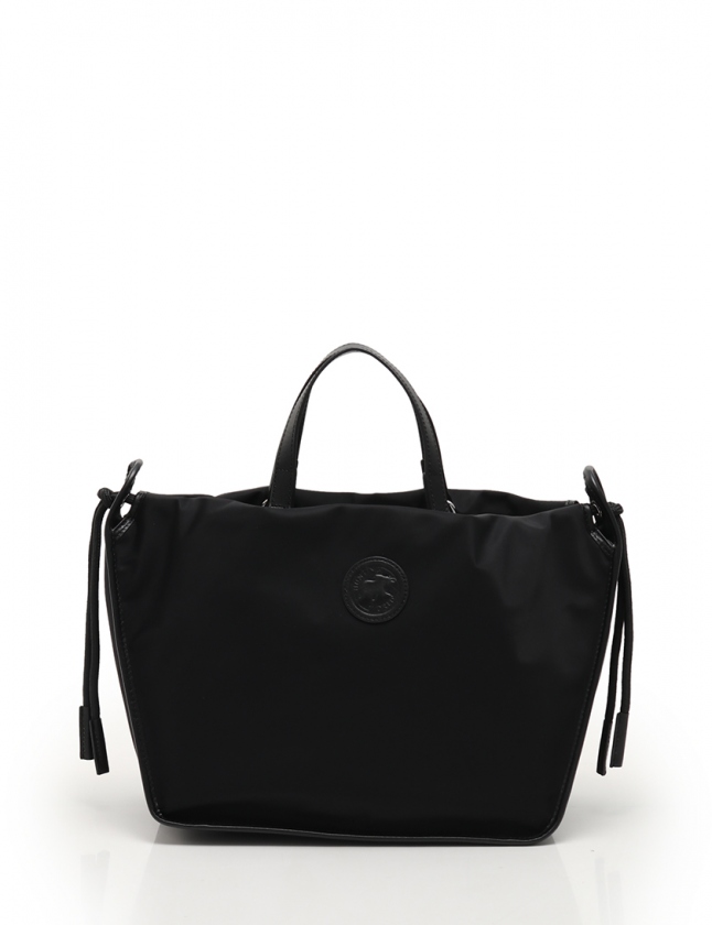 HUNTING WORLDハンティングワールド レザー ナイロントートバッグ