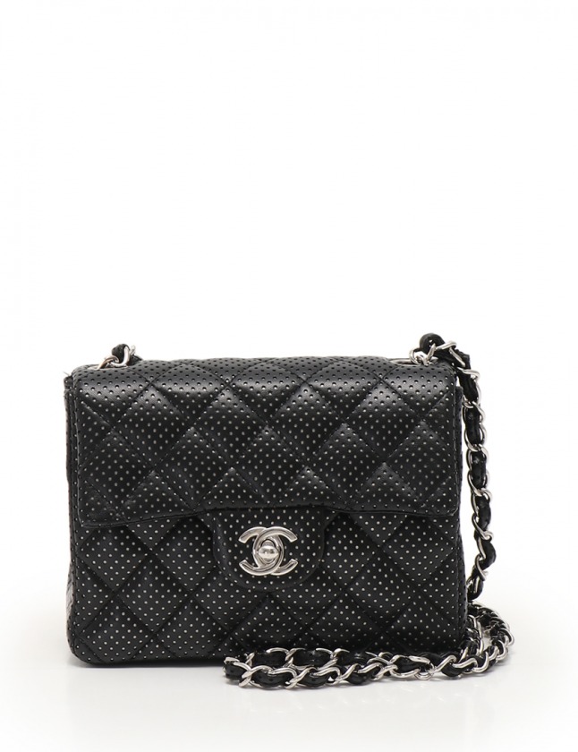 シャネル CHANEL ショルダーバッグ ミニマトラッセ パンチング 