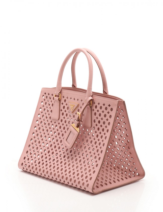 プラダ PRADA ハンドバッグ ピンク BN2624 サフィアーノレザー