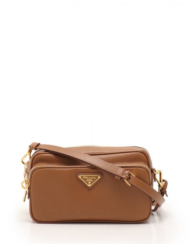 プラダ PRADA ショルダーバッグ ベージュ BT1010 サフィアーノレザー 