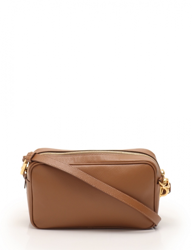 プラダ PRADA ショルダーバッグ ベージュ BT1010 サフィアーノレザー 
