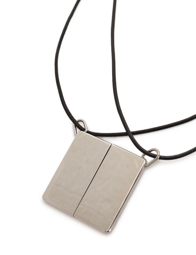 エルメス HERMES チョーカー シンボル AMOUR ネックレス シルバー