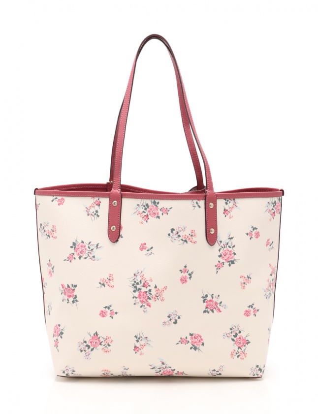 コーチ COACH トートバッグ リバーシブル シティ クロススティッチ  