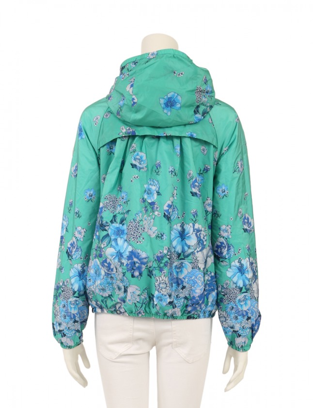 モンクレール MONCLER ブルゾン エメラルドグリーン 水色 14anni 164cm 
