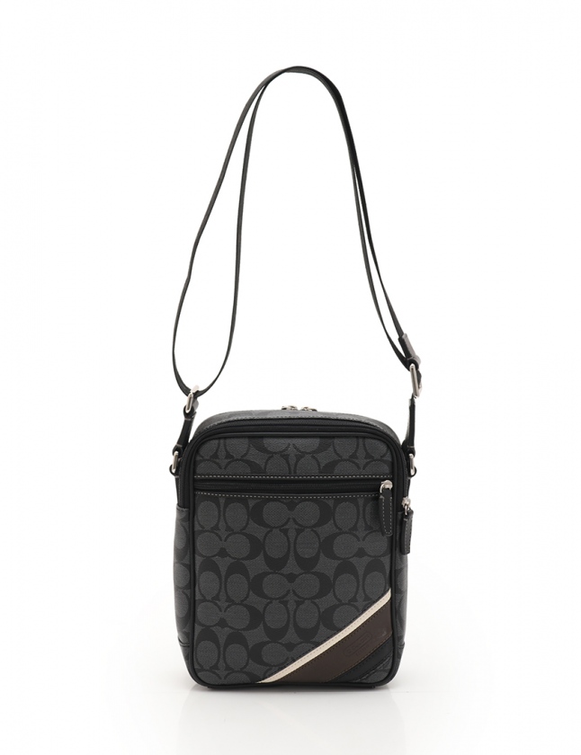 コーチ COACH ショルダーバッグ ヘリテージ ストライプ シグネチャー 