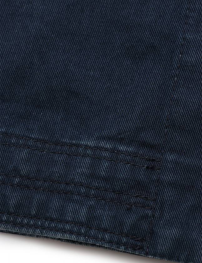 シャネル CHANEL デニムスカート ネイビー 38 ボトムス ミニ丈 台形