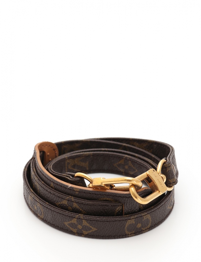 ルイヴィトン LOUIS VUITTON ショルダーストラップ120 モノグラム 茶  