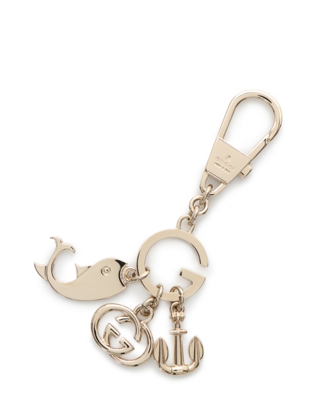 グッチ チャーム キーホルダー インターロッキングG ゴールド グッチ GUCCI キーホルダー チャーム インターロッキングG