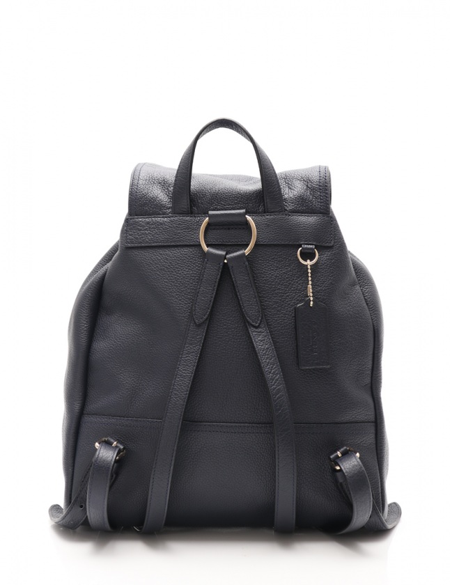 コーチ COACH リュック バックパック ターンロック ネイビー 37582 