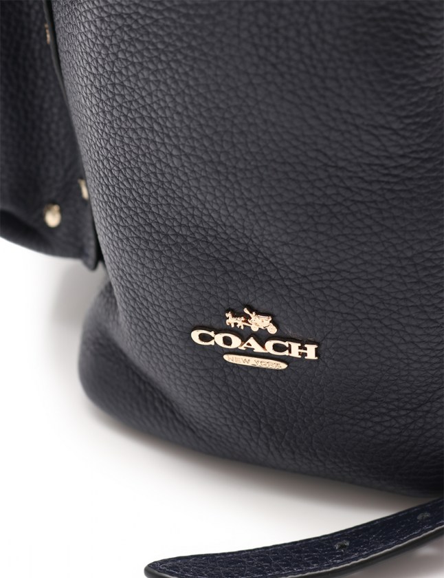 コーチ COACH リュック バックパック ターンロック ネイビー 37582 