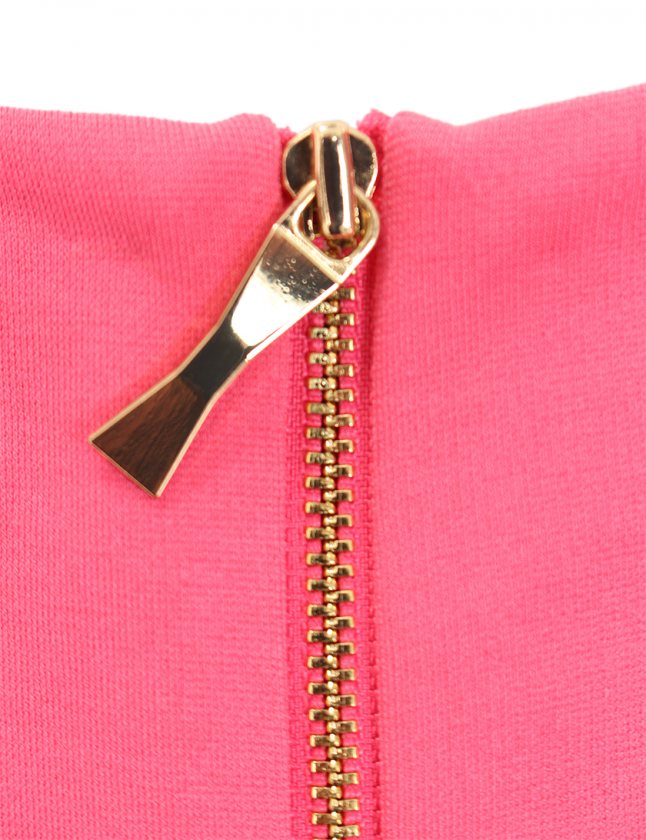 ケイトスペード KATE SPADE ワンピース ピンク XS フレンチスリーブ