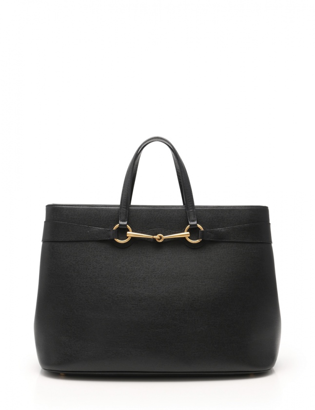 グッチ GUCCI トートバッグ ショルダーバッグ ホースビット 黒 320903 