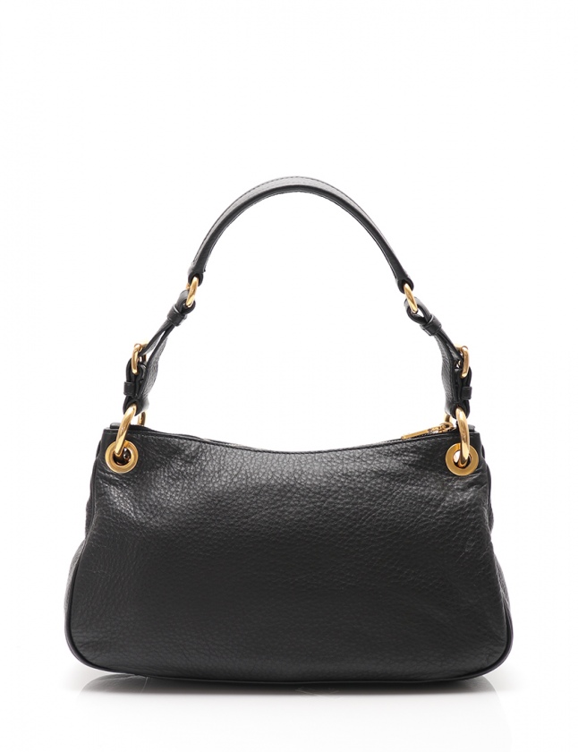 プラダ PRADA ワンショルダーバッグ 黒 B4894M レザー VITELLO DAINO 
