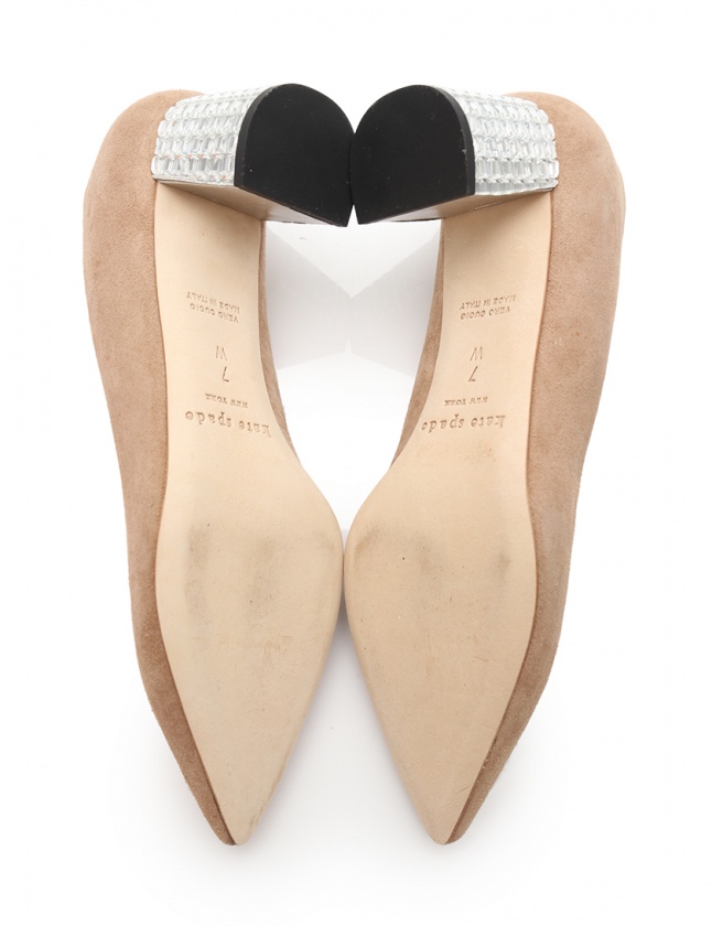 ケイトスペード KATE SPADE パンプス ヒール ベージュ 7W ケイトスペード KATE SPADE パンプス ヒール ベージュ 7W