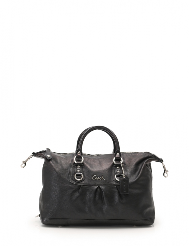 コーチ COACH ハンドバッグ ショルダーバッグ アシュレイ 黒 F15447 