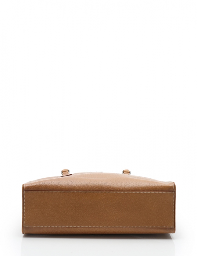 プラダ PRADA トートバッグ 茶 BR0394 レザー CINGHIALE SPORT