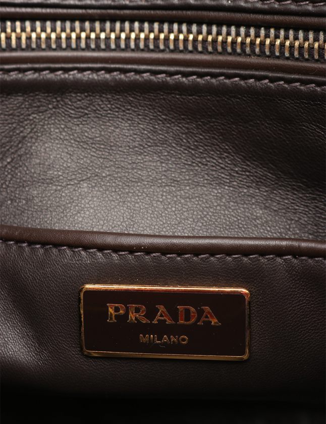 プラダ PRADA ハンドバッグ ミニボストン チェック ターコイズ