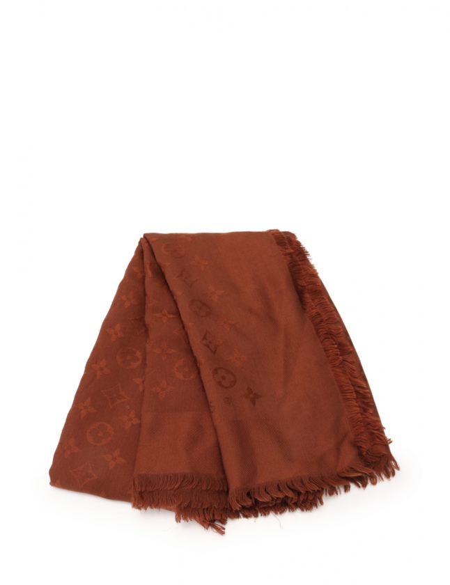 LOUIS VUITTON ルイヴィトン M71338 ショール モノグラム スカーフ  