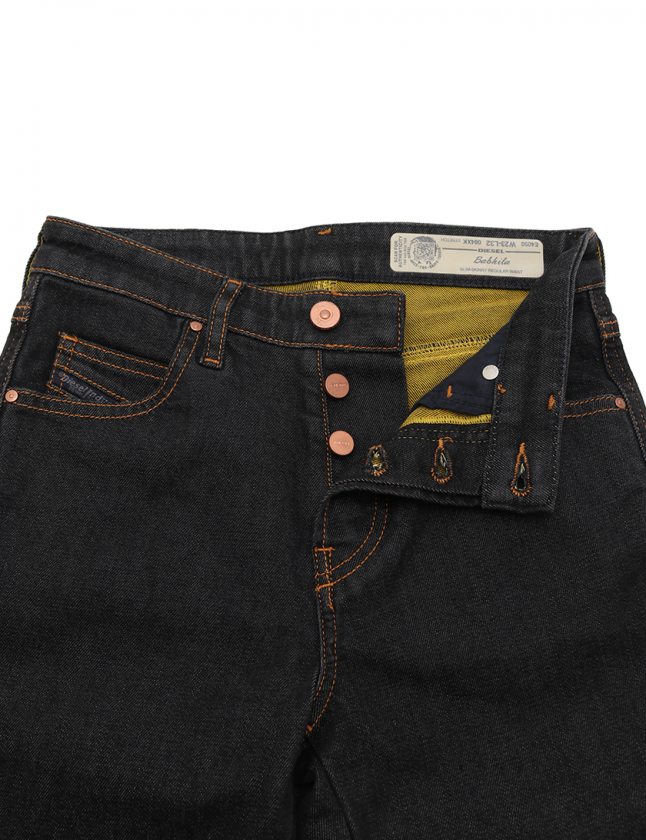 ディーゼル DIESEL デニムパンツ ジーンズ 黒 23インチ ボトムス  