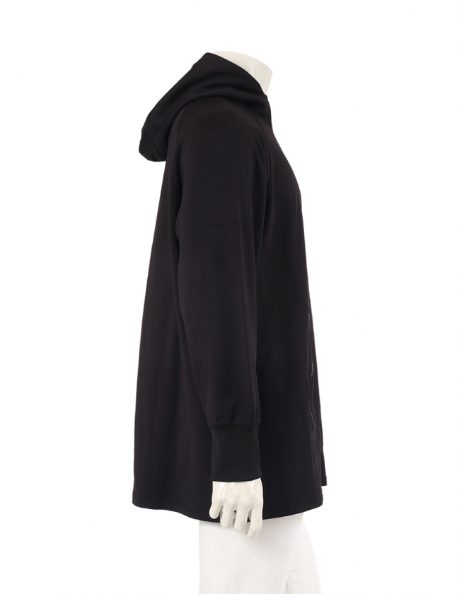 ワイスリー Y-3 パーカー プルオーバー 黒 L トップス 長袖 プリント  