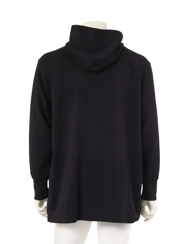 ワイスリー Y-3 パーカー プルオーバー 黒 L トップス 長袖 プリント  