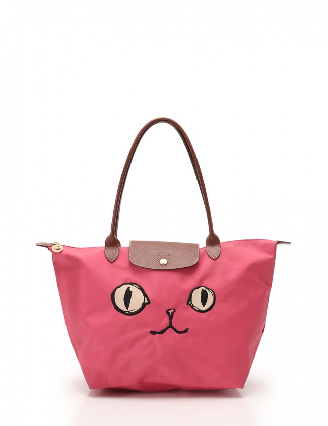 ロンシャン LONGCHAMP トートバッグ ル プリアージュ L ミャオ ピンク  