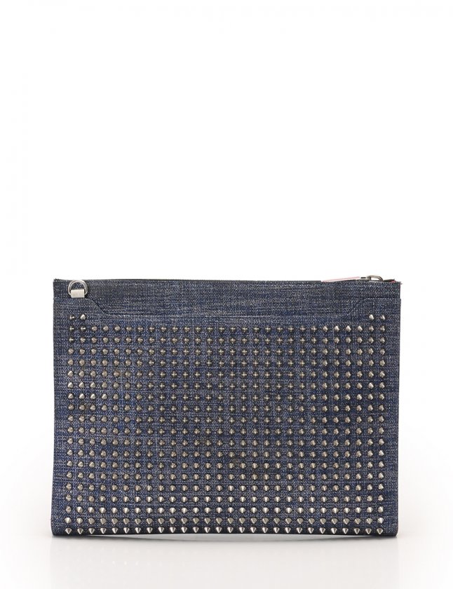 クリスチャンルブタン Christian louboutin クラッチバッグ スカイ  